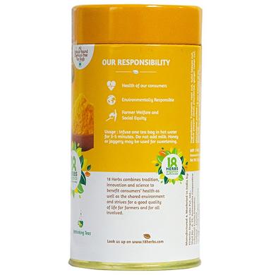 18 Herbs Organics Indian Turmeric Tea Bag (1.5gm Each)