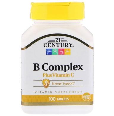 21st Century B Complex Plus Vitamin C Tablet
