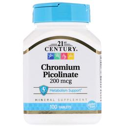 21st Century Chromium Picolinate 200mcg Tablet