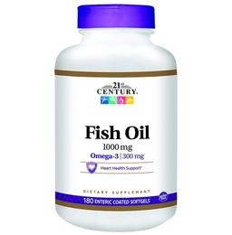 21st Century Fish Oil 1000mg Enteric Coated Softgels