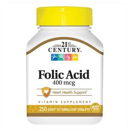 21st Century Folic Acid 400mcg Tablet