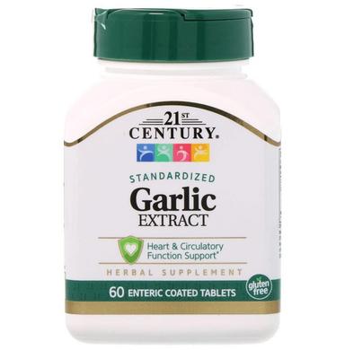 21st Century Garlic Extract Enteric Coated Tablet