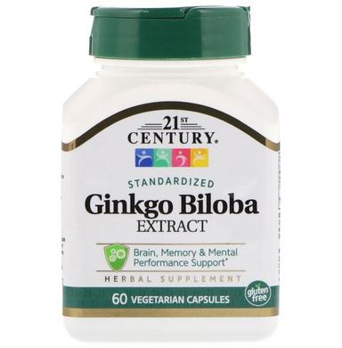 21st Century Ginkgo Biloba Extract Vegetarian Capsules