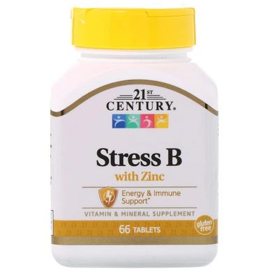 21st Century Stress B with Zinc Tablet