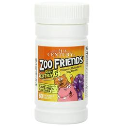 21st Century Zoo Friends with Extra C Children's Multivitamin Chewable Tablet