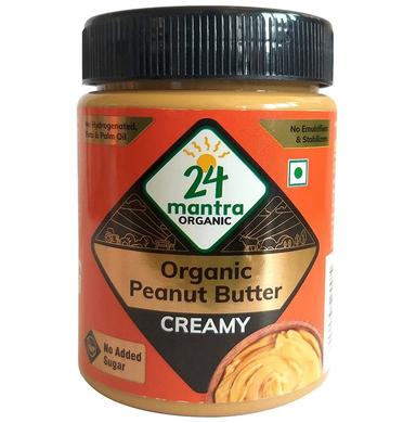 24 Mantra Organic Peanut Butter Creamy
