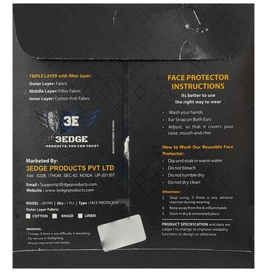 3E Face Protector 3 layer Mask