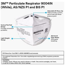 3M 9004IN Dust/Mist Respirator Mask