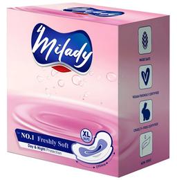 4Milady Freshly Soft Day & Night Protection Sanitary Pads (34 Each) XL