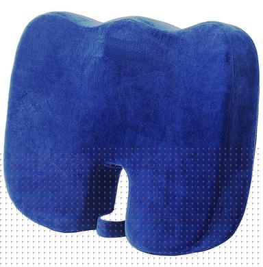 4V1 CX 12 Coccyx Orthopedic Seat Cushion Standard Blue