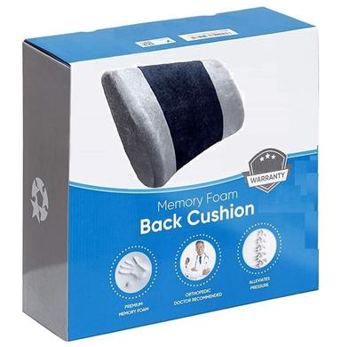 4V1 Lumbar Support Cushion Standard Grey