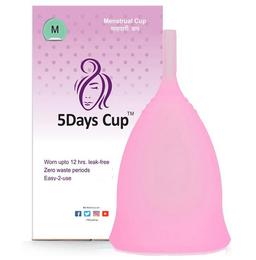 5DaysCup Reusable Menstrual Cup Medium Pink