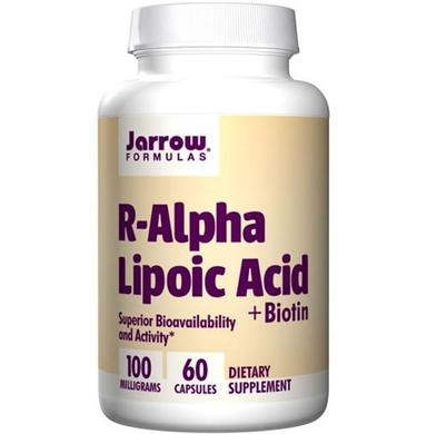 Jarrow Formulas R-Alpha Lipoic Acid + Biotin Capsule