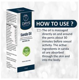 7Days Sanda Oil for Men