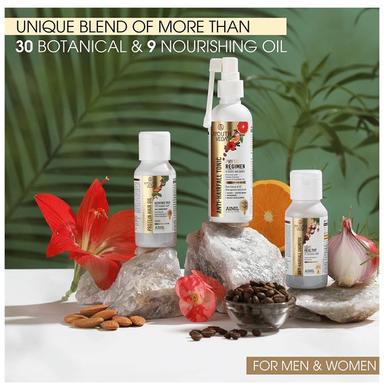 Ayouth Veda Anti-Hairfall Tonic Complete Care Kit With Anti-Hairfall Shampoo & Protein Hair Oil Free