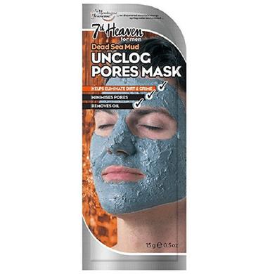7th Heaven for Men's Unclog Pore Mask Dead Sea Mud