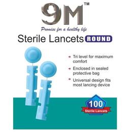9M Sterile Lancets Round