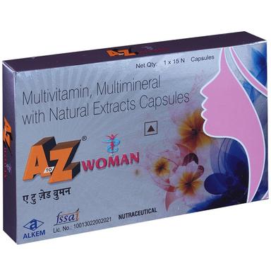 A to Z Women Capsule with Multivitamins, Multiminerals & Natural Extracts