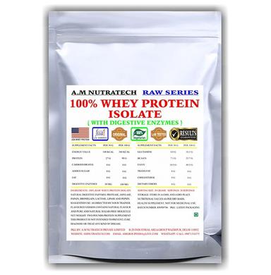 A.M Nutratech 100% Whey Protein Isolate Digestive Enzymes