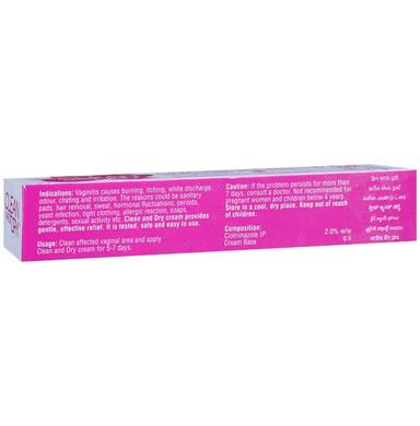 Clean and Dry Intimate Clotrimazole Cream