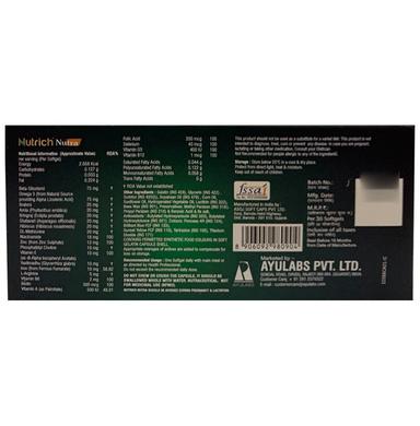 Ayulabs Nutrich Nutra Soft Gels