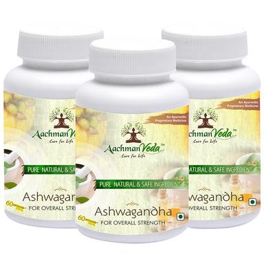 Aachman Veda Ashwagandha Capsule 500mg for Overall Strength (60 Each)