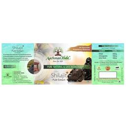 Aachman Veda Shilajit+ Pure Extract Ashwagandha with Safed Musli Capsule (60 Each)