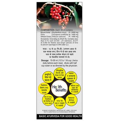 Basic Ayurveda Bhumi Amla & Giloy Mix Juice