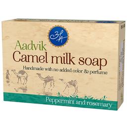 Aadvik Camel Milk Soap Peppermint and Rosemary
