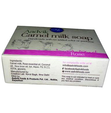Aadvik Camel Milk Soap Rose