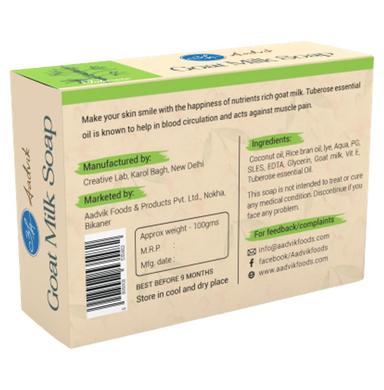 Aadvik Handmade Goat Milk Soap Tuberose