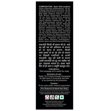 Basic Ayurveda Indri Sukh Oil