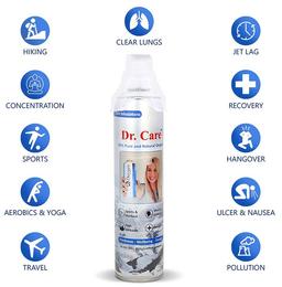Dr Care Portable Oxygen Can with Inbuilt Mask