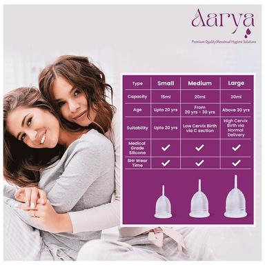 Aarya Premium Menstrual Cups Large