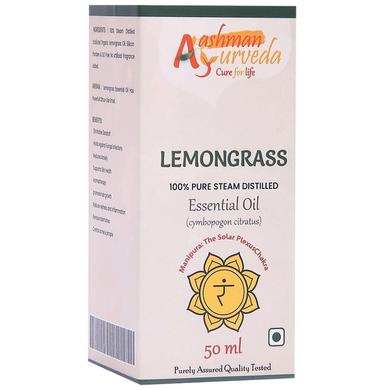 Aashman Ayurveda 100% Pure Steam Distilled Essential Oil Lemongrass