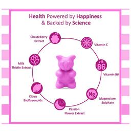 Power Gummies Combo Pack of Gummies for Jaw Dropping Skin (60 Each) & Gummied for Period Pain Relief (10 Each)
