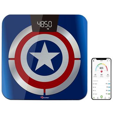 Powermax Fitness BCA-140 Bluetooth Smart Scale Marvel Edition