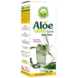 Basic Ayurveda Sugar Free Aloe Vera Juice with Fiber