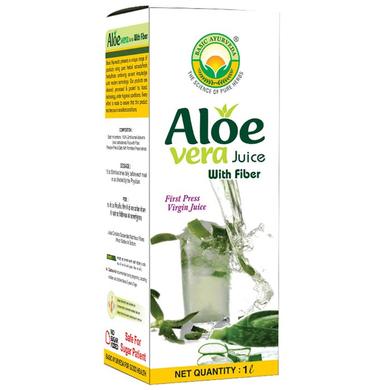 Basic Ayurveda Sugar Free Aloe Vera Juice with Fiber