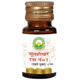 Basic Ayurveda Sutshekhar Ras No.1 (with Gold) Tablet