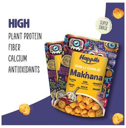 Happilo Chilli Garlic Makhana