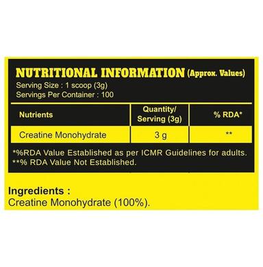Absolute Nutrition Creatine Powder