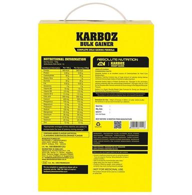 Absolute Nutrition Karboz Bulk Gainer Orange
