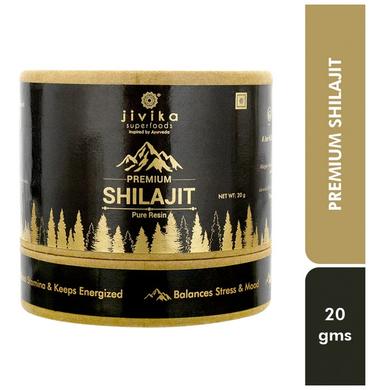 Jivika Naturals Premium Shilajit Pure Resin
