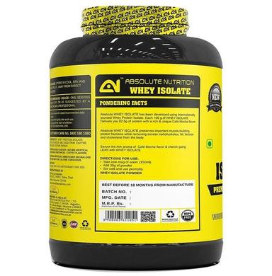 Absolute Nutrition Whey Isolate Cafe Mocha