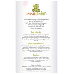 ShuShu Babies Talc-Free Arrowroot Baby Powder