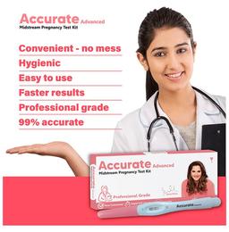 Accurate Advanced Midsream Pregnancy Test Kit