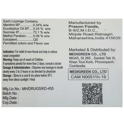 Prason Foods Mentho-Prasil Lozenges Mint