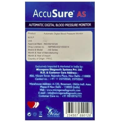 AccuSure AS Automatic Digital Blood Pressure Monitor