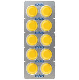 Cofsils Lozenges for Quick Relief from Sore Throat | Flavour Honey lemon